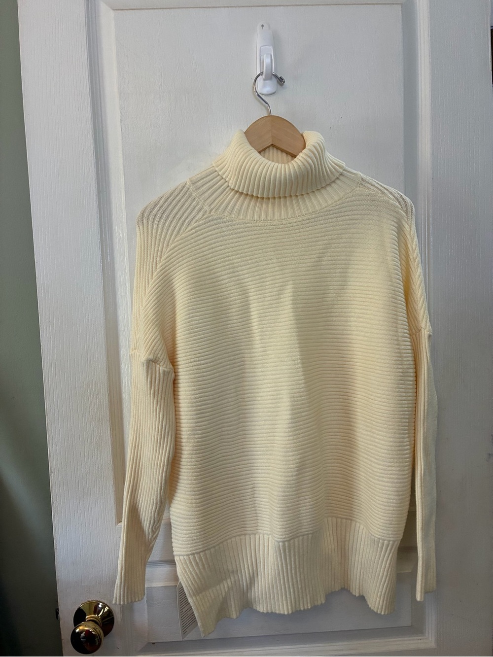 LILLUSORY Women Oversized Turtleneck Sweaters Fall Cozy Long Pullover Tunic